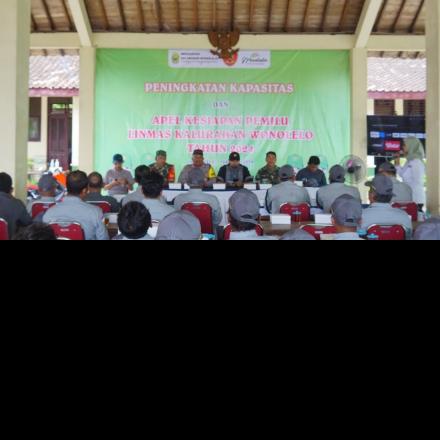 Peningkatan Kapasitas dan Apel Linmas Kalurahan Wonolelo